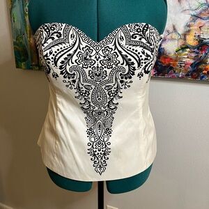 White House /Black Market bustier
